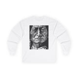 Inspiring Heritage Unisex Long Sleeve Tee, Ethnic Art Shirt, Cultural Awareness Apparel, Unique Gift, Casual Wear, Outdoor Shirt