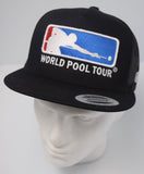 WPT SNAPBACK W/MESH BACK, ALL BLACK
