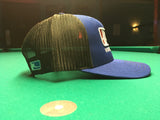 ROYAL BLUE/BLACK WORLD POOL TOUR SNAPBACK