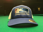 ROYAL BLUE/WHITE WORLD POOL TOUR SNAPBACK