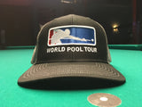 BLACK/GREY WORLD POOL TOUR SNAPBACK
