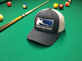 NAVY/WHITE WORLD POOL TOUR SNAPBACK