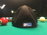 RED/BLACK WORLD POOL TOUR FITTED HAT
