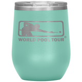 WORLD POOL TOUR 12 OZ WINE TUMBLER