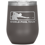 WORLD POOL TOUR 12 OZ WINE TUMBLER