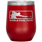 WORLD POOL TOUR 12 OZ WINE TUMBLER